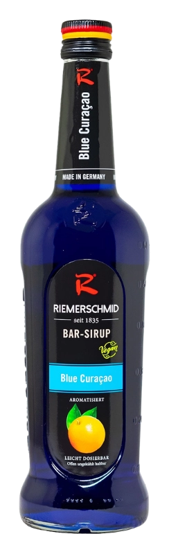 Riemerschmid Blue Curaçao (modra pomaranča) - sirup