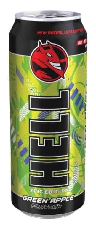 HELL - Green Apple, energijska pijača