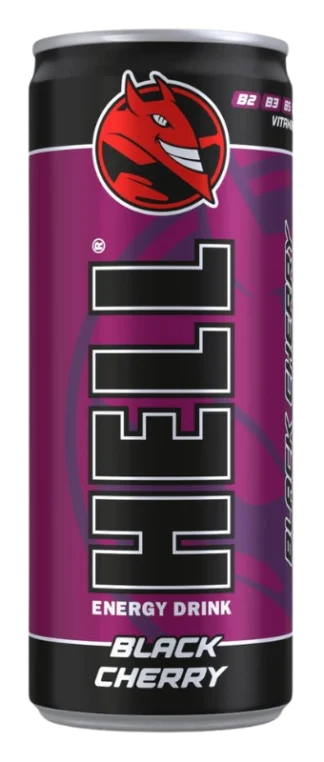 HELL Energijska pijača Black Cherry