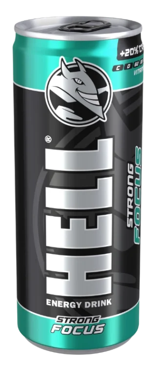 HELL - Focus+ Strong, energijska pijača