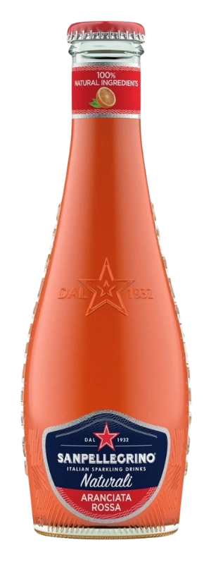 Sanpellegrino rdeča pomaranča Naturali - Steklenica
