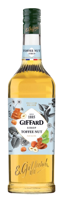 Giffard Toffee Nut Syrup (karamela in lešnik)