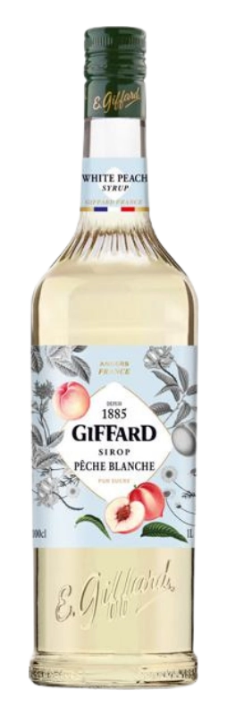 Giffard White Peach Syrup (bela breskev)