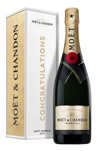 Moët & Chandon, Brut Impérial - Congratulation - Darilna embalaža
